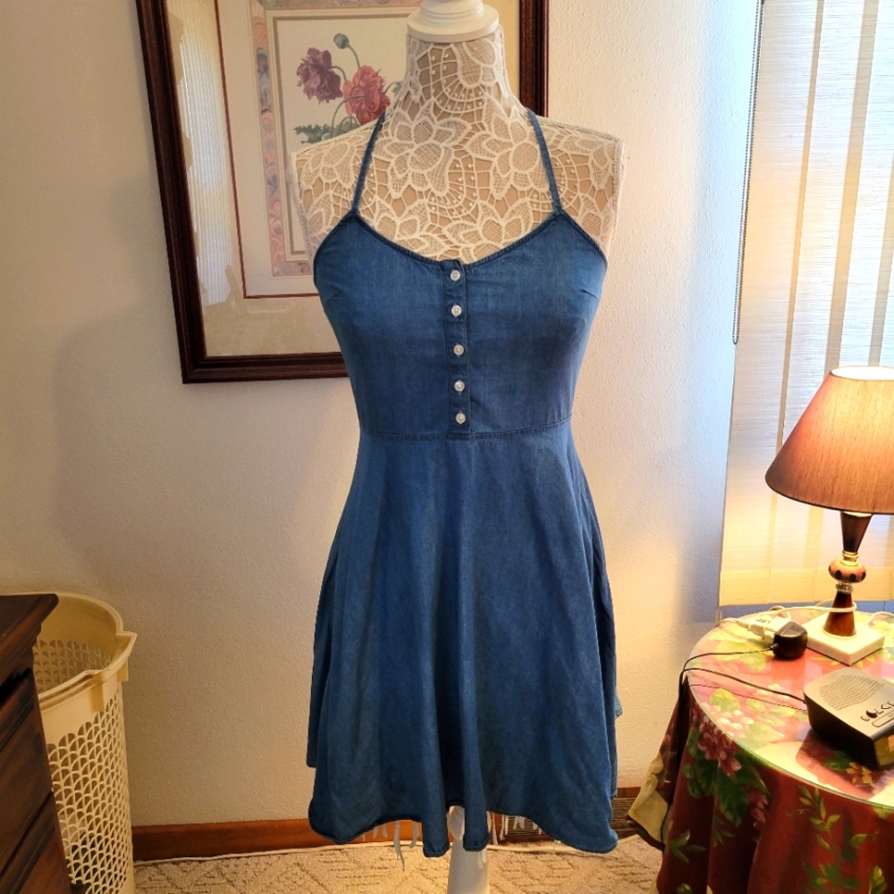 So Herita cute little denim dress